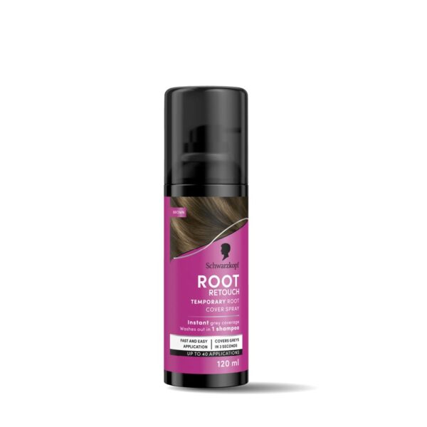 Schwarzkopf Root Retouch Instant Temporary Hair Spray - Black (120ml)