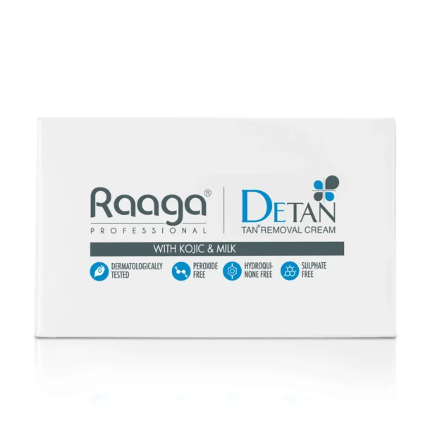 Raaga Detan Cream | Best Face Tan Removal Cream | Anti tan Cream – 72g